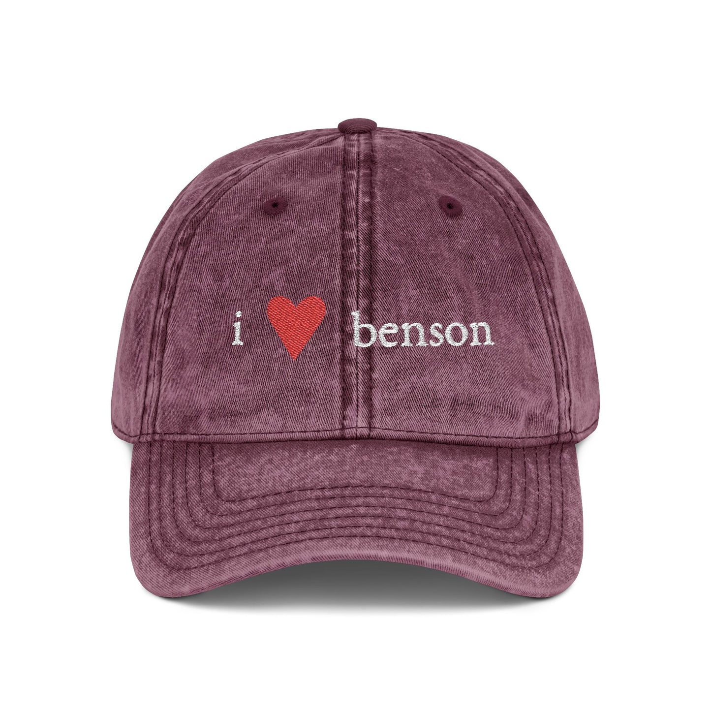 I <3 Benson Vintage Style Hat