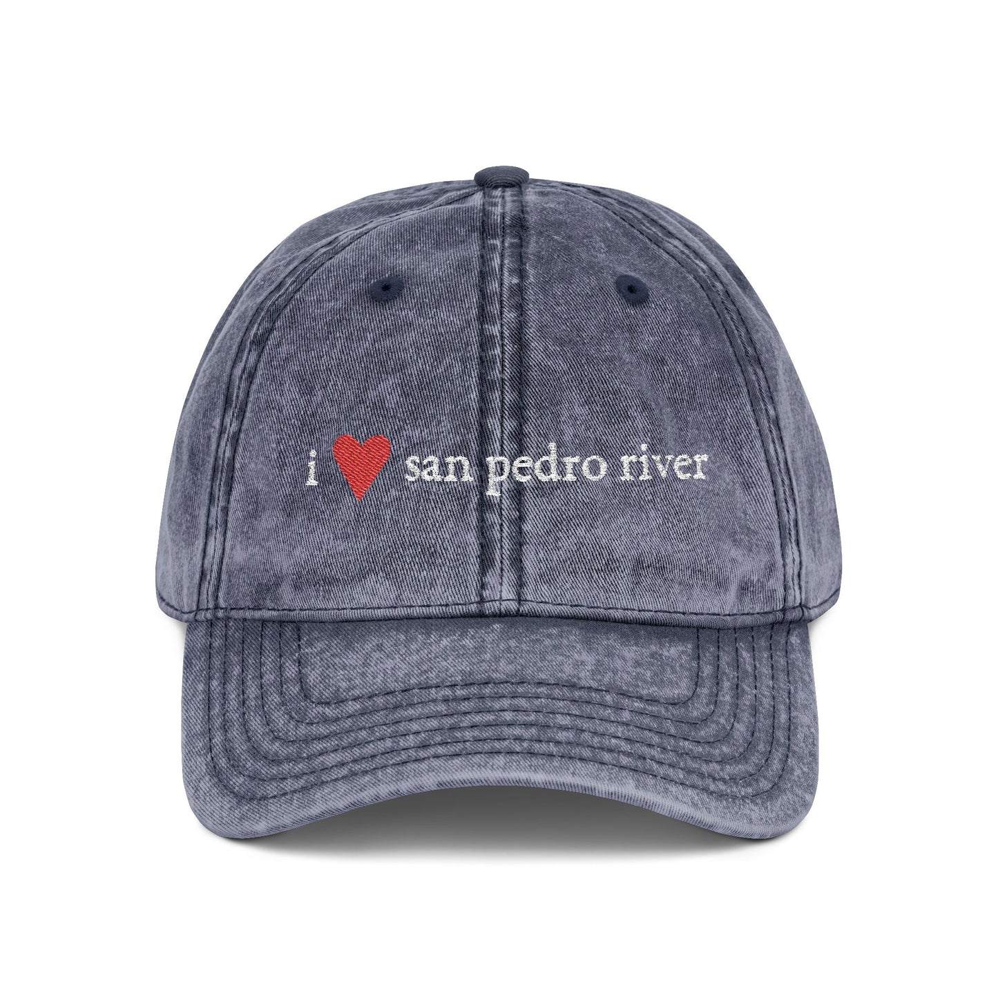 I <3 San Pedro River Vintage Style Hat