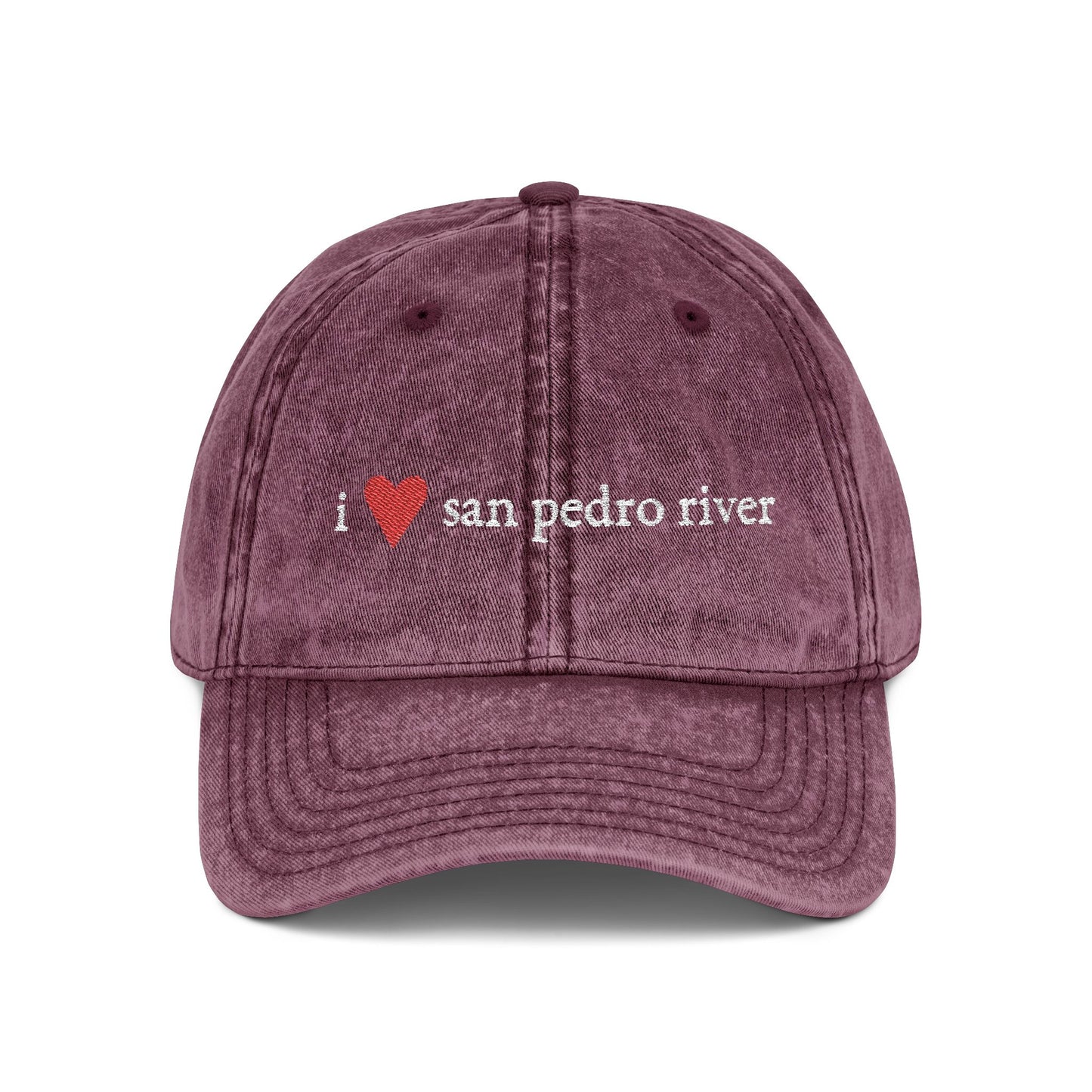 I <3 San Pedro River Vintage Style Hat
