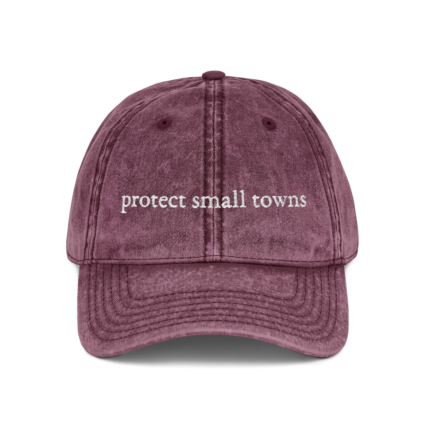 Protect Small Towns Vintage Style Hat