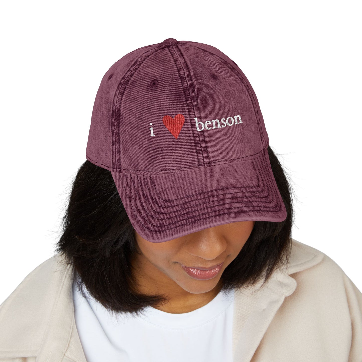 I <3 Benson Vintage Style Hat